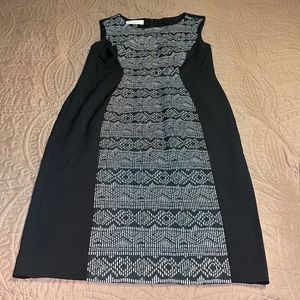 Kasper Black and White Dress - NWOT